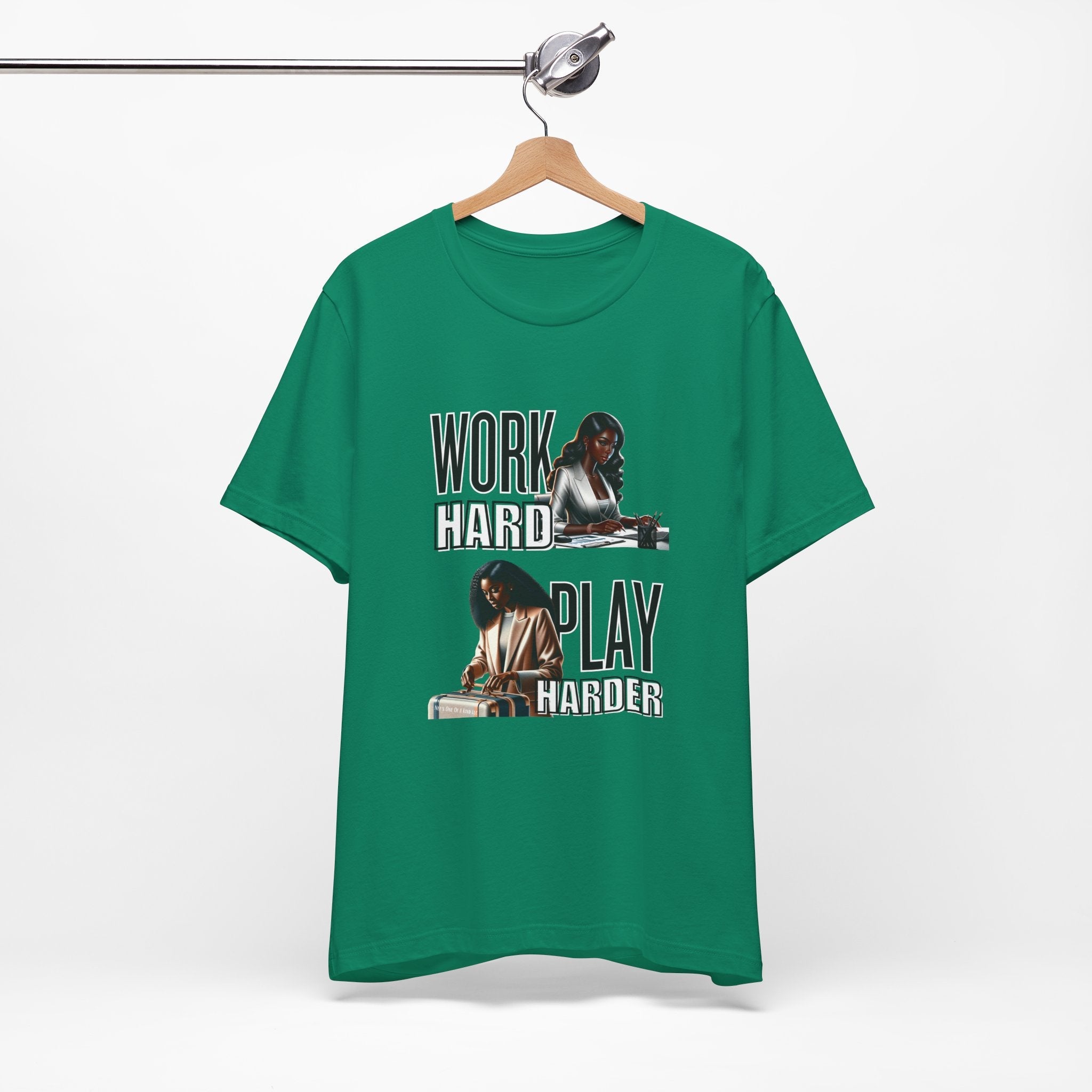 Work Hard Play Harder Short Sleeve Tee